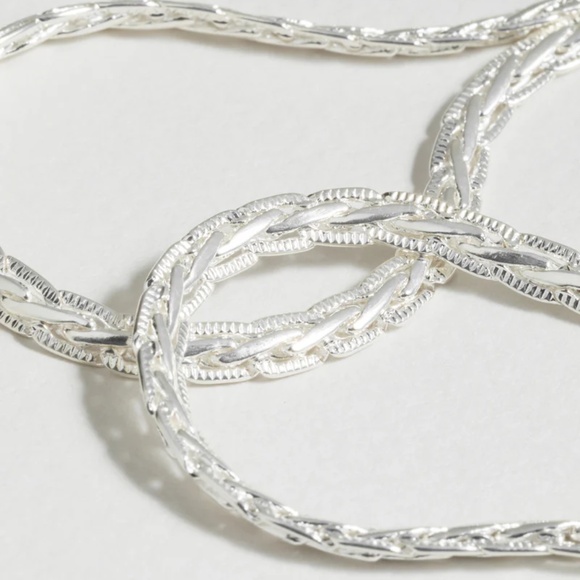 Necklace La Tresse Louise Damas Necklace La Tresse in Silver
